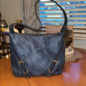 Patricia Nash Blue Shoulder Bag